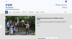 Desktop Screenshot of fdp-zh9.ch